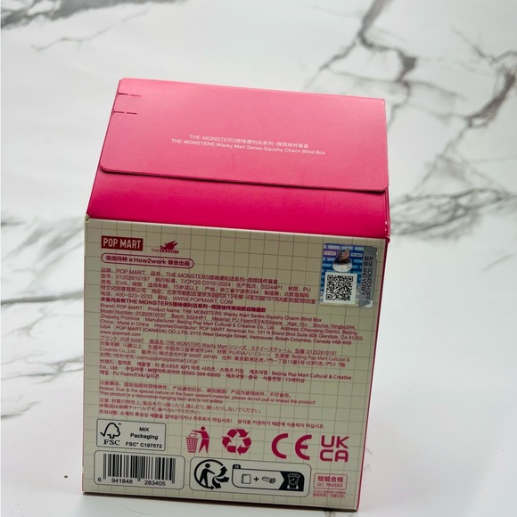 Labubu The Monsters Wacky Mart Series-Squishy Charm Blind Box - Picture 6 of 8